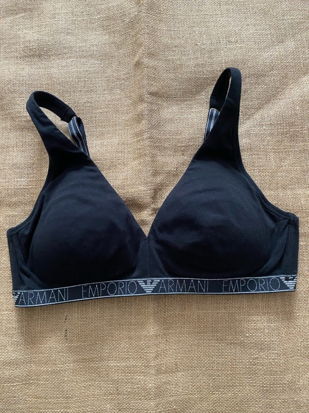Emporio Armani Padded Bralette Large